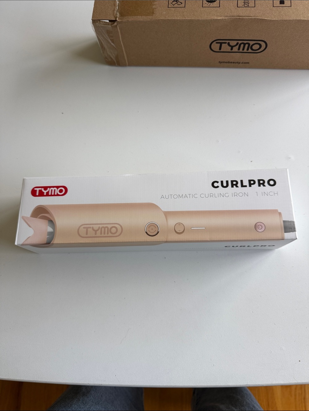 TYMO CurlPro Automatic Curling Iron 1" in Rose Gold